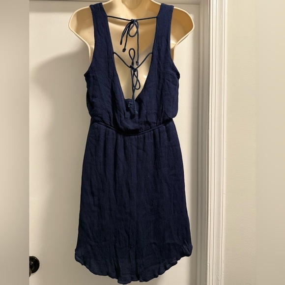 She + Sky Navy Blue Tank Dress Large - Picture 8 of 15